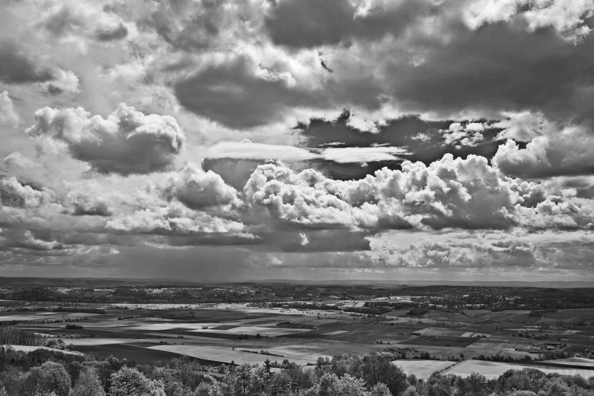 Helle Wolkenformation